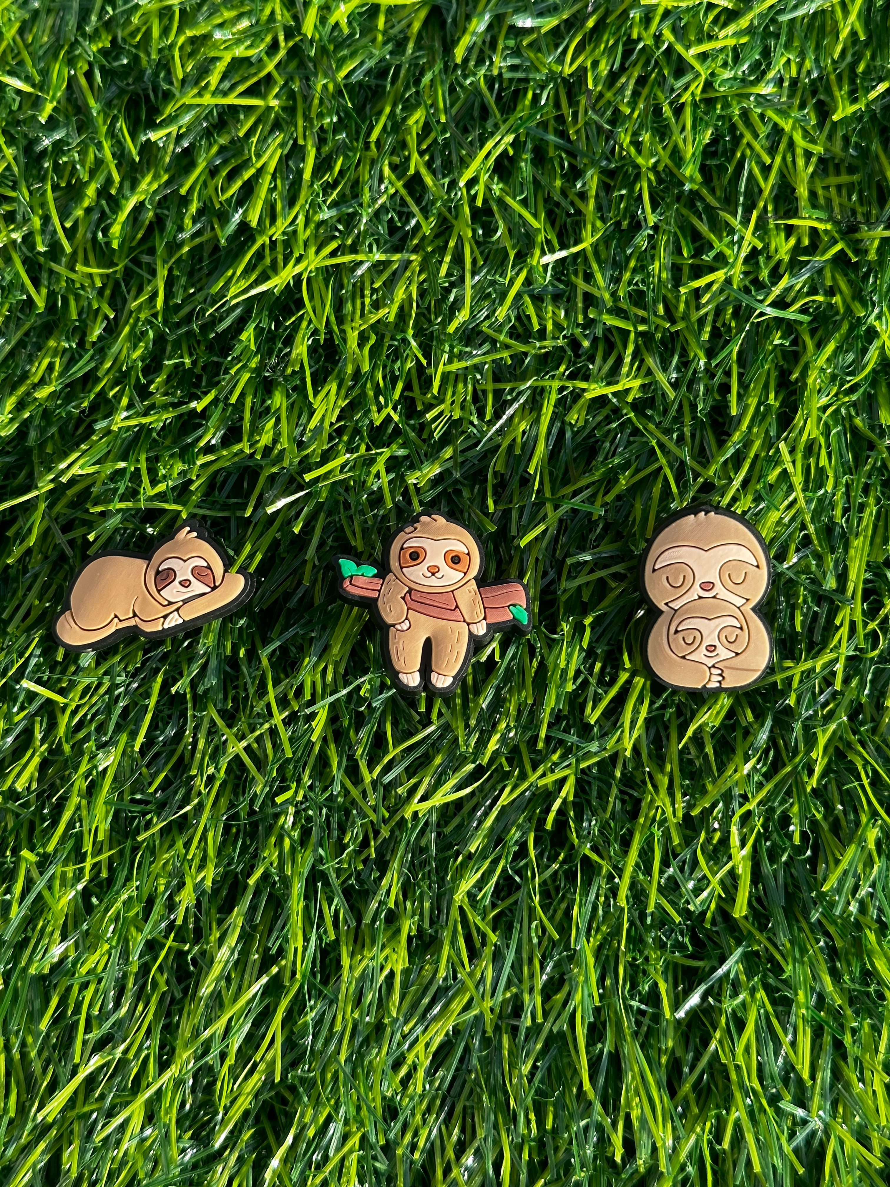 Sloth shoe charm collection
