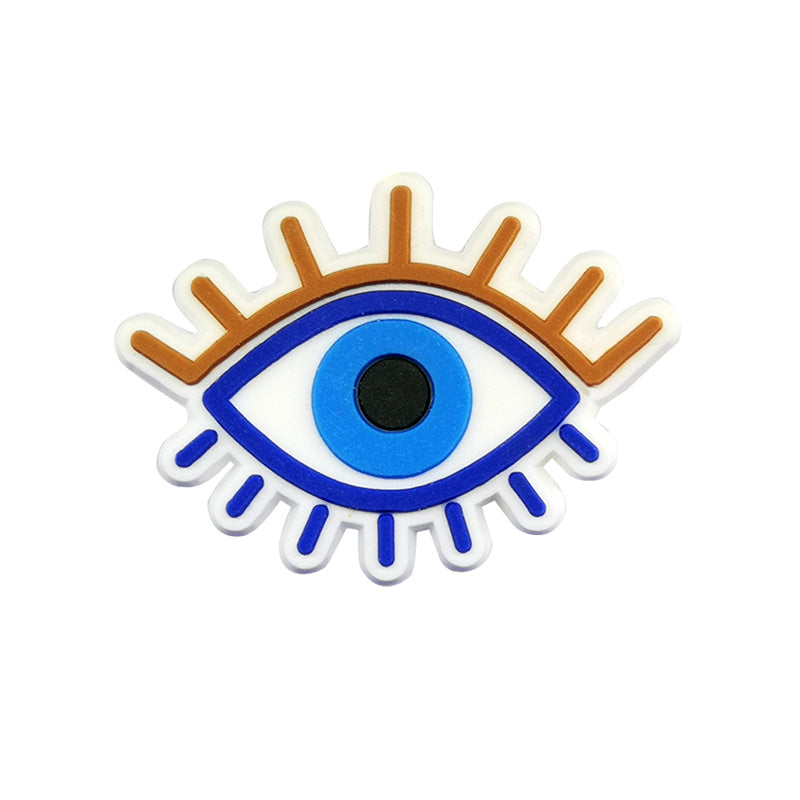 Gold & Blue Evil Eye