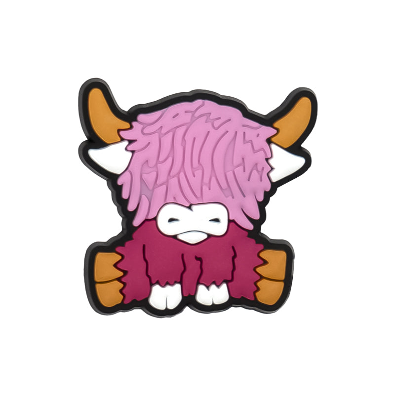 Pink Highland Cow