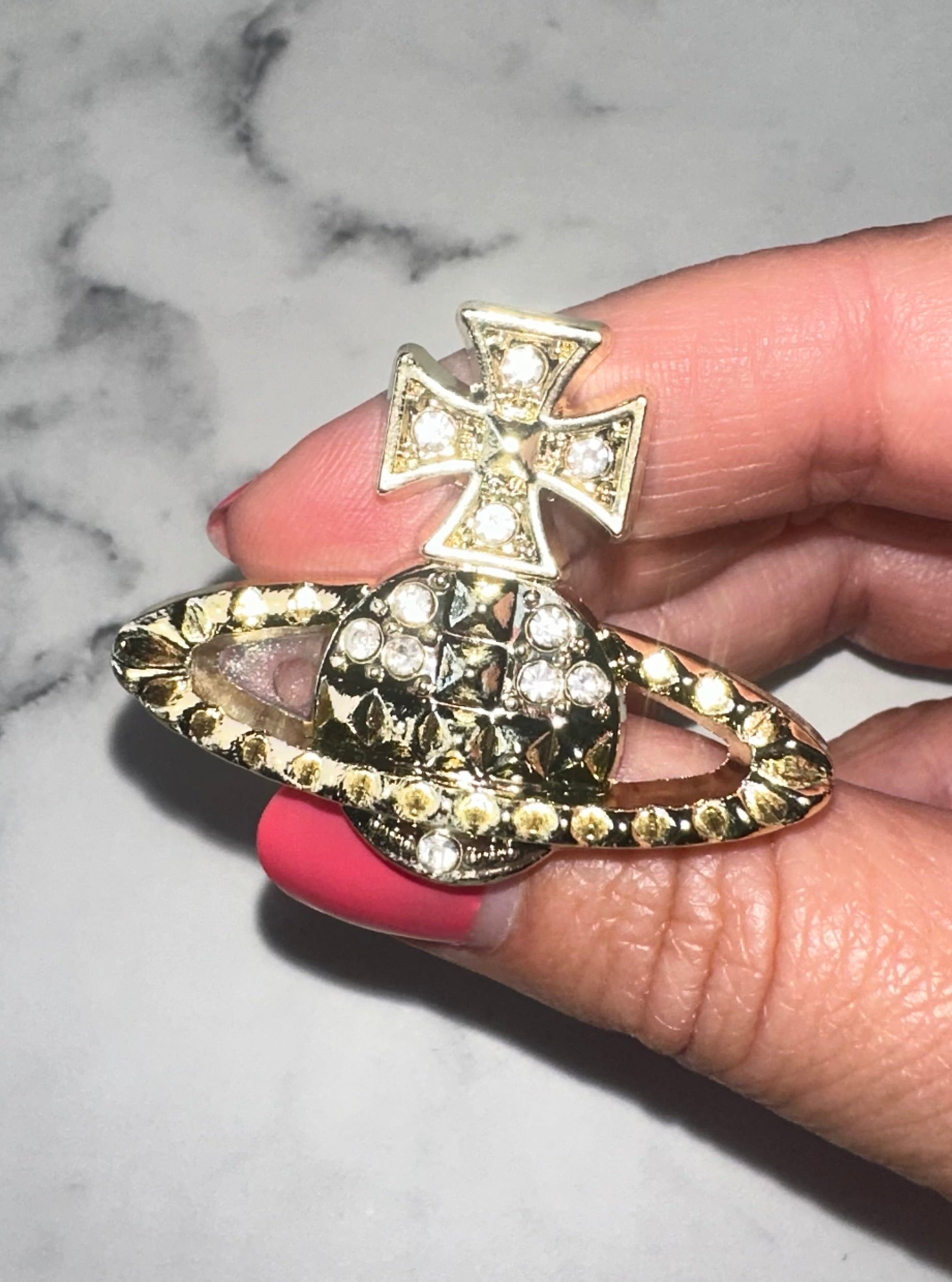 Golden Viv Shoe Charm