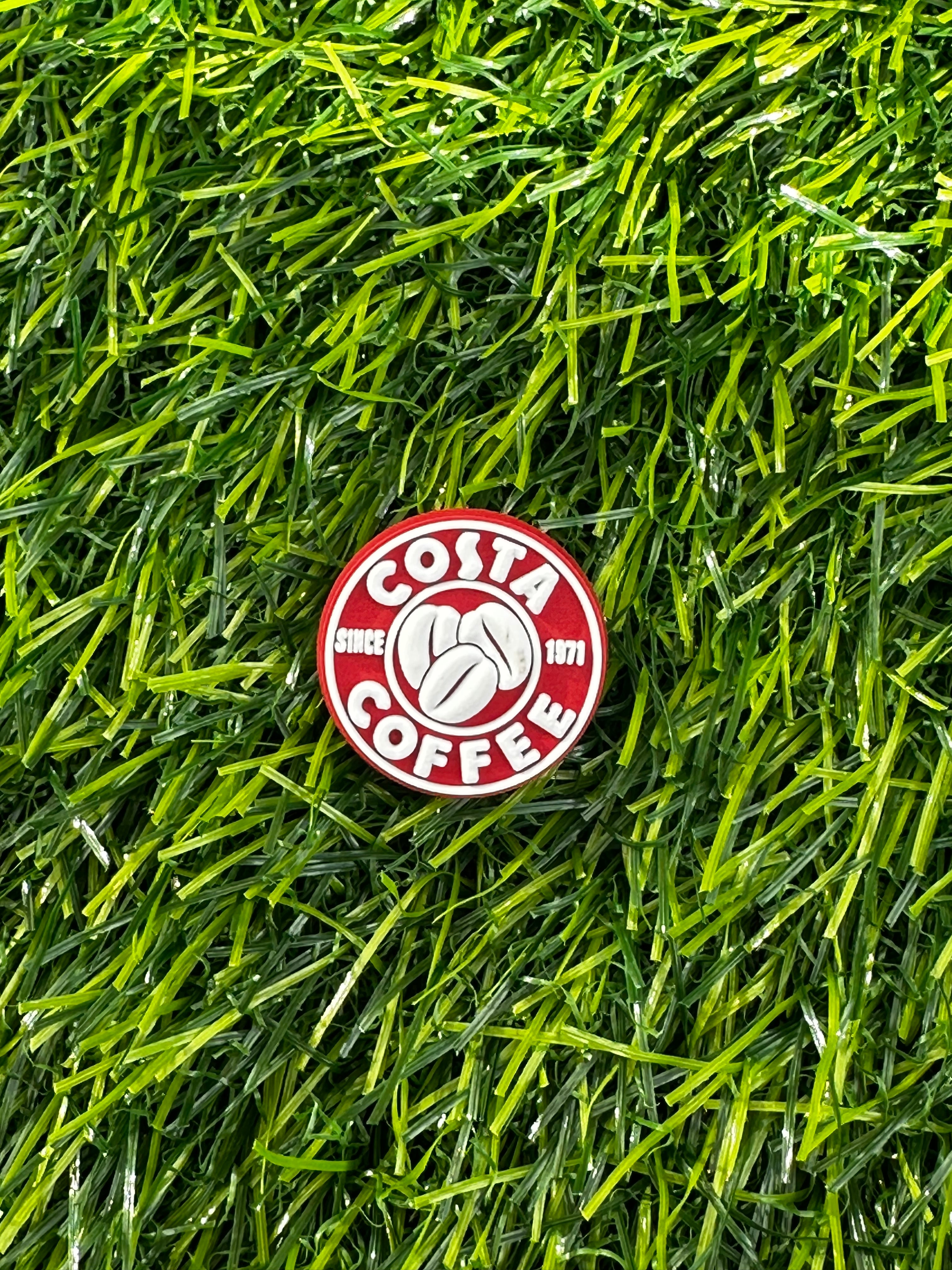 C Coffee shoe charm