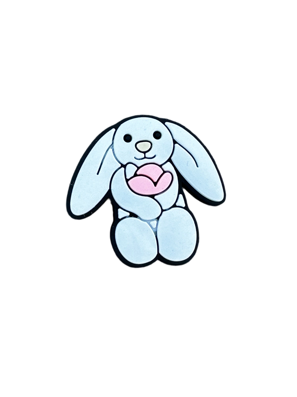 White Bunny With Flower