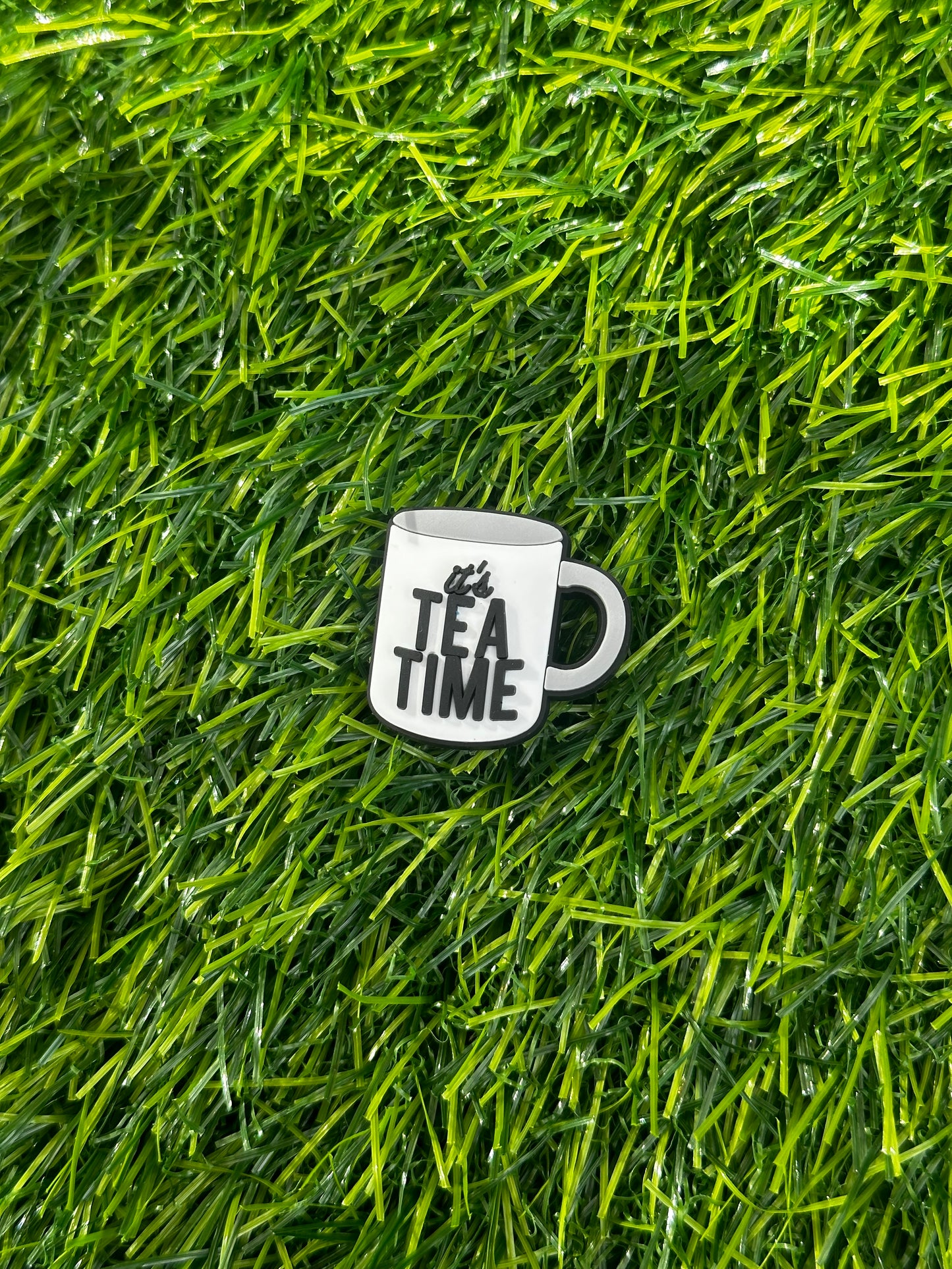 Tea time mug shoe charm