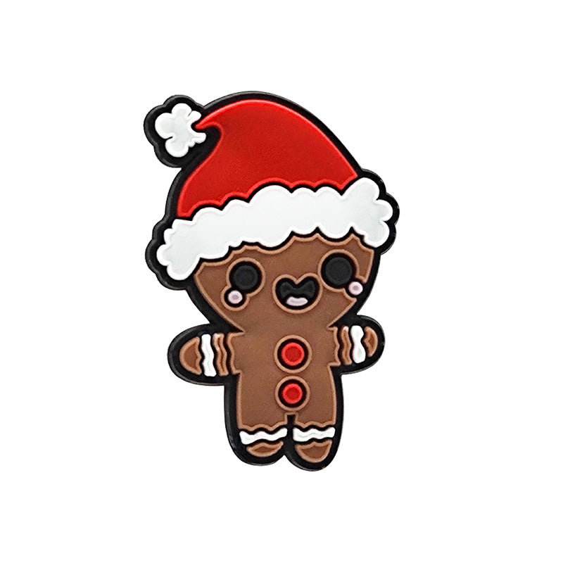 Santa hat gingerbread man