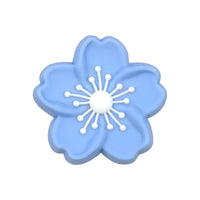 Blue and White Hibiscus