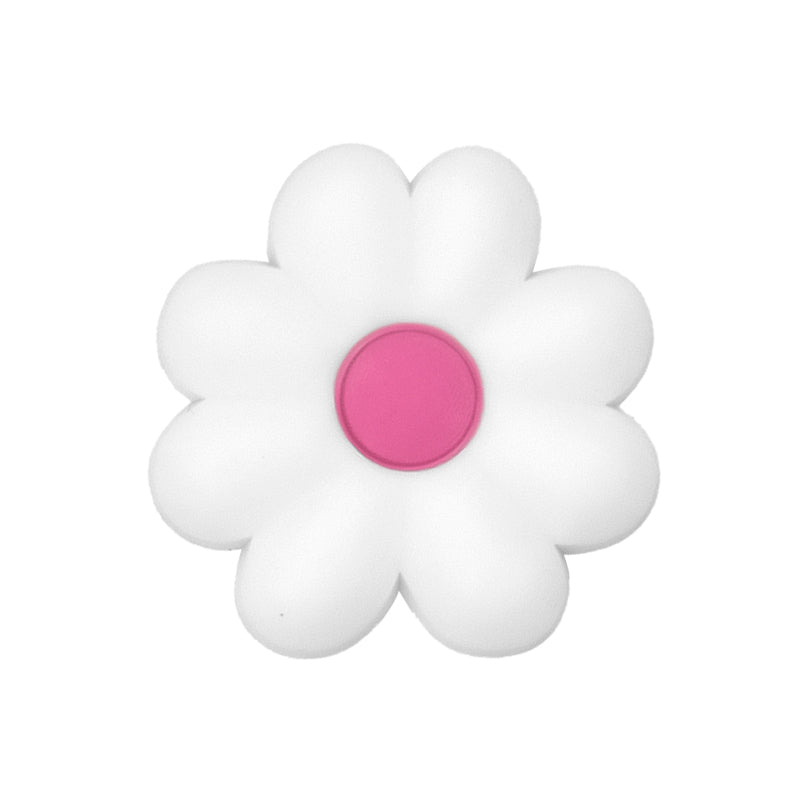 White and Pink Bubble Flower
