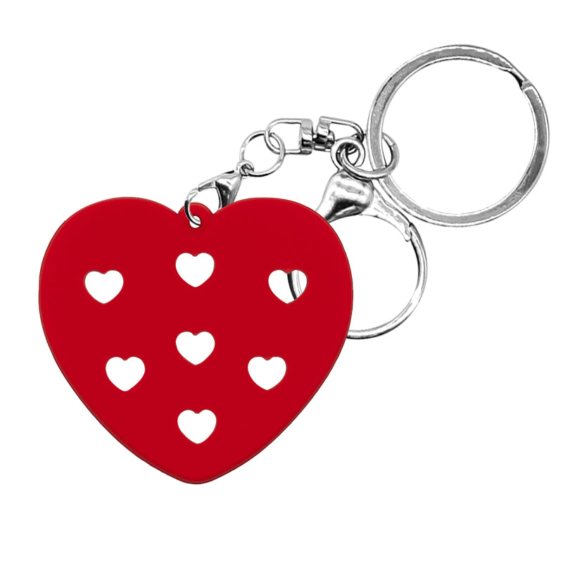 Red Heart Key Chain