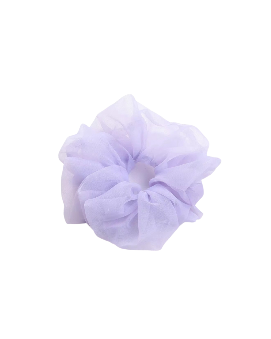 XL Organza Scrunchie – Lilac