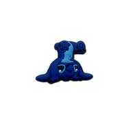 Blue Alien Doing Handstand