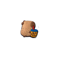 Capybara Drinking Boba