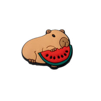 Capybara Eating Melon