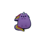 Purple Cartoon Cat
